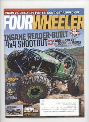 Four Wheeler December 2014 Diesel Bronco Build Magazine - Image 1