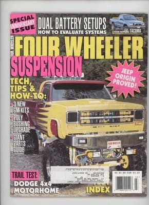 Four Wheeler March 1995 Suspension Dual Battery Magazine - Image 1