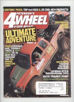 Petersen's 4-Wheel & Off-Road December 2004 Ultimate Adventure Magazine - Image 1