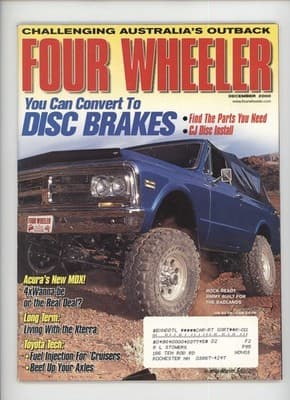 Four Wheeler December 2000 Australia Outback 4x4 Magazine - Image 1