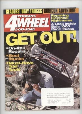 Petersen's 4-Wheel & Off-Road November 1999 Rubicon Adventure Magazine - Image 1