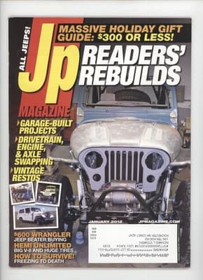 JP January 2012 Jeep Holiday Gift Guide & Hemi Swap Magazine - Image 1