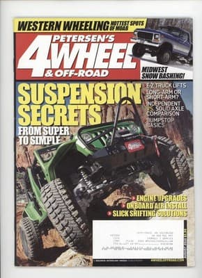 Petersen's 4Wheel & Off-Road August 2010 Suspension Secrets Magazine - Image 1