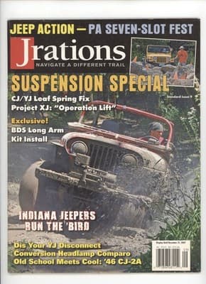 Jeep Action Standard Issue 9 Suspension Special Off-Road Magazine - Image 1