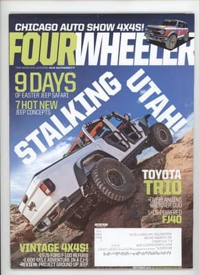 Four Wheeler September 2022 Jeep Safari Toyota 4x4 Magazine - Image 1