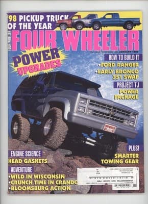 Four Wheeler January 1998 Pickup Truck of the Year Magazine - Image 1