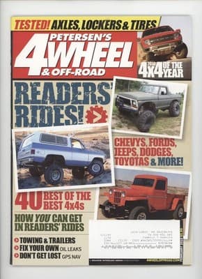Petersen's 4-Wheel & Off-Road February 2010 Readers' Rides Magazine - Image 1