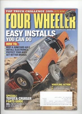Four Wheeler April 2009 Top Truck Challenge Off-Road Magazine - Image 1