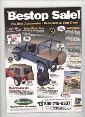 JP Magazine September 2001 Ultimate Jeep Building Tips Magazine - Thumbnail 2
