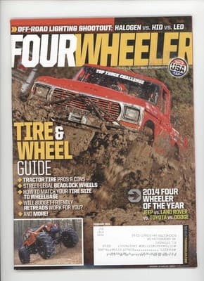 Four Wheeler February 2014 Off-Road Lighting Shootout Magazine - Image 1