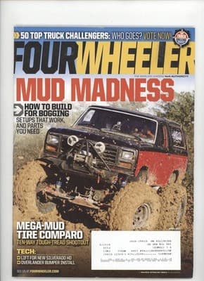 Four Wheeler April 2011 Mud Madness Top Truck Challenge Magazine - Image 1
