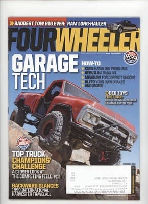 Four Wheeler November 2012 Ram Long-Hauler Garage Tech Magazine - Image 1