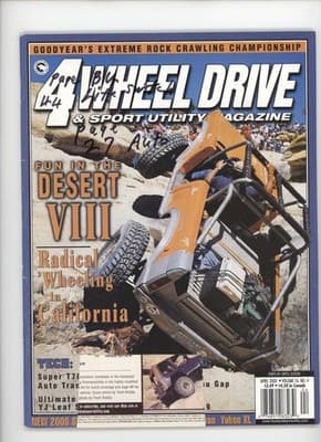 4-Wheel Drive & Sport Utility April 2000 Rock Crawling Magazine - Image 1
