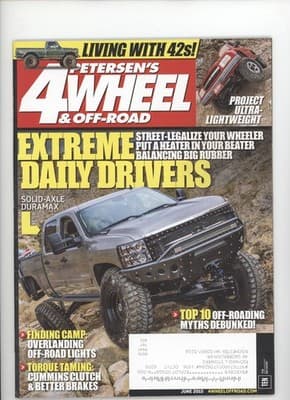Petersen's 4 Wheel & Off-Road June 2015 Living With 42s Magazine - Image 1