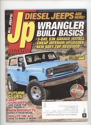 JP Magazine September 2015 Diesel Jeeps Wrangler Build Magazine - Image 1