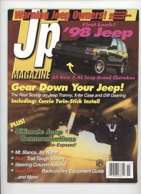 Jp Magazine September 1997 Jeep Grand Cherokee 5.9L Magazine - Image 1