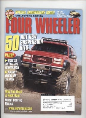 Four Wheeler June 2002 40th Anniversary Collectors Edition Magazine - Image 1