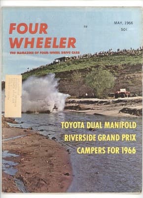 Four Wheeler May 1966 Toyota Dual Manifold Magazine - Image 1