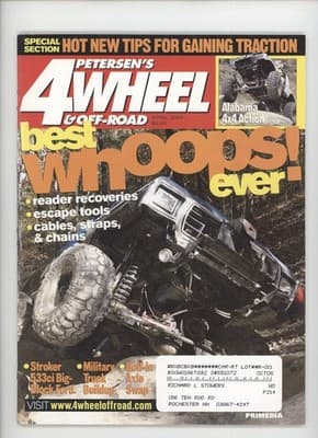 Petersen's 4 Wheel & Off-Road April 2004 Traction Tips Magazine - Image 1