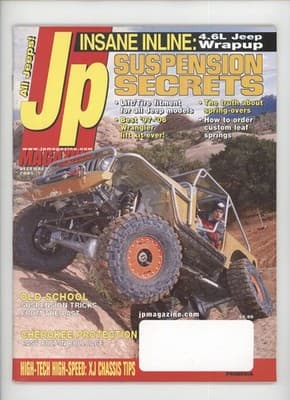 Jp December 2005 Jeep Suspension Cherokee Rollcage Magazine - Image 1