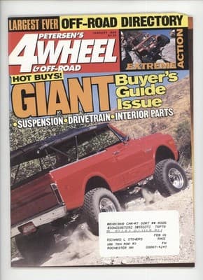 Petersen's 4 Wheel & Off-Road January 1999 Extreme Action Magazine - Image 1
