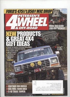 Petersen's 4-Wheel & Off-Road February 2020 Ford 475HP Truck Magazine - Image 1