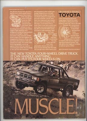 Four Wheeler June 1984 Moon Monster Datsun Truck Magazine - Thumbnail 2