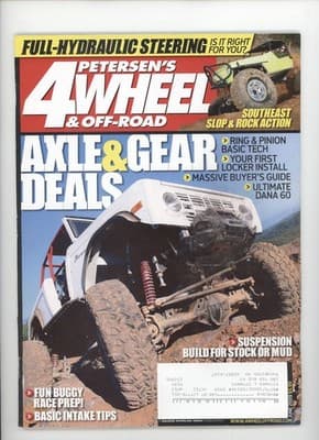 Petersen's 4-Wheel & Off-Road June 2009 Axle Gear Deals Magazine - Image 1