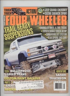 Four Wheeler September 1996 Tough Truck Action Off-Road Magazine - Image 1