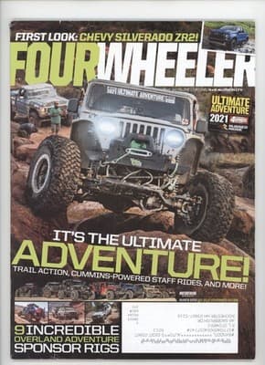 Four Wheeler March 2022 Chevy Silverado ZR2 Ultimate Adventure Magazine - Image 1
