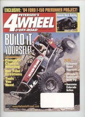 Petersen's 4-Wheel & Off-Road December 2003 Ford F-150 Prerunner Magazine - Image 1