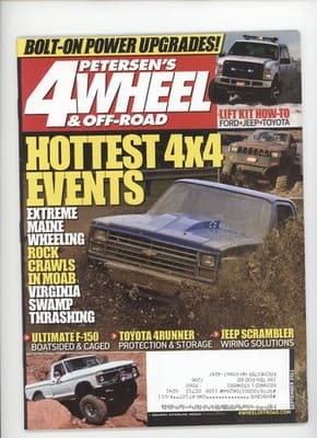 Petersen's 4 Wheel & Off-Road September 2011 Lift Kit How-To Magazine - Image 1