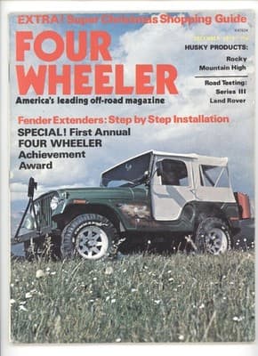Four Wheeler December 1973 Land Rover Jeep Off-Road Magazine - Image 1