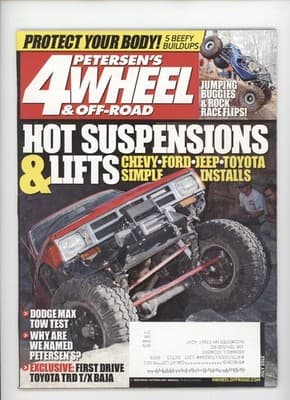 Petersen's 4-Wheel & Off-Road July 2012 Hot Suspensions Magazine - Image 1