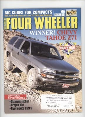 Four Wheeler February 2000 Chevy Tahoe Z71 Magazine - Image 1
