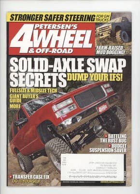 Petersen's 4-Wheel & Off-Road May 2012 GM Truck Steering Magazine - Image 1