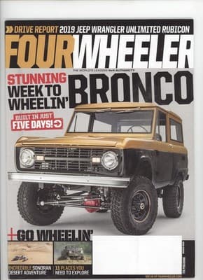 Four Wheeler March 2020 Jeep Wrangler Bronco Magazine - Image 1