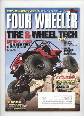 Four Wheeler February 2011 Tire & Wheel Tech F-150 Magazine - Image 1