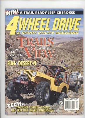 4 Wheel Drive & Sport Utility April 1998 Jeep Cherokee Win Magazine - Image 1