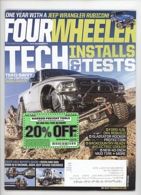 Four Wheeler July 2020 Jeep Wrangler Rubicon 4x4 Magazine - Image 1