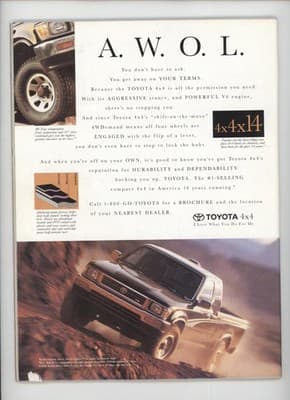 Four Wheeler January 1995 4x4 Buyers Guide F-150 Truck Magazine - Thumbnail 2