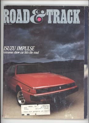 Road & Track June 1983 Isuzu Impulse Car Magazine - Image 1