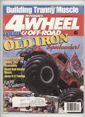 4 Wheel & Off-Road December 1986 Chevy 383 Jeep V8 Magazine - Image 1