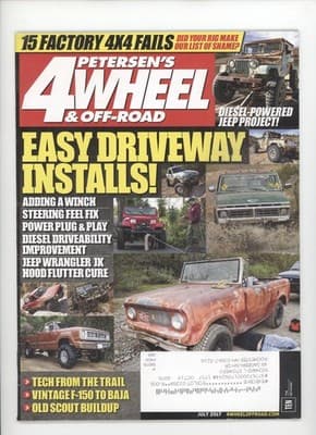 Petersen's 4-Wheel & Off-Road July 2017 Jeep Diesel Project Magazine - Image 1