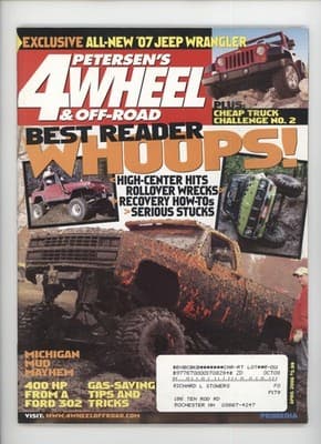 Petersen's 4-Wheel & Off-Road April 2006 Jeep Wrangler Magazine - Image 1