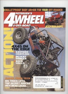 Petersen's 4 Wheel & Off-Road March 2005 Jeep Buildups Magazine - Image 1