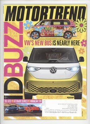 Motor Trend July 2022 ID. Buzz VW Bus Magazine - Image 1