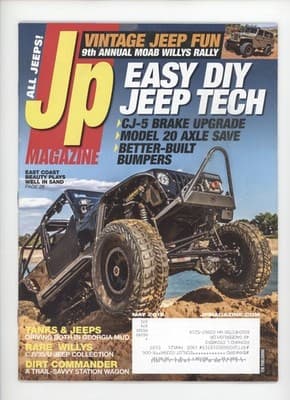 Jp Magazine May 2019 DIY Jeep Tech Moab Willys Rally Magazine - Image 1