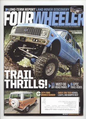 Four Wheeler March 2019 Duramax Suburban Off-Road Park Magazine - Image 1