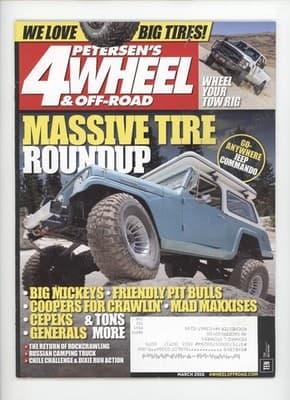 Petersen's 4-Wheel & Off-Road March 2016 Big Tires Magazine - Image 1